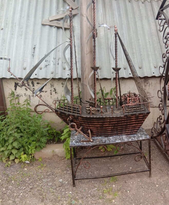 кованый корабль