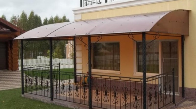 Металлические веранды и террасы